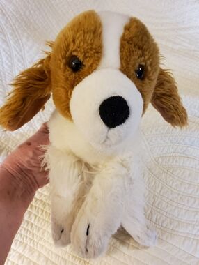 Toys R Us Plush Brown and White Springer Spaniel Dog